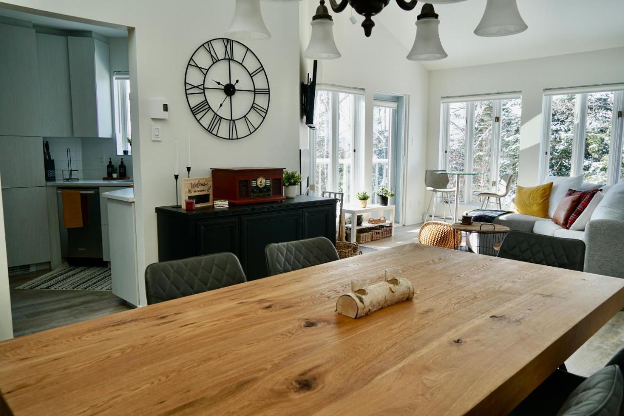 Le Retro Chic A Mont-Tremblant Apartment Bagian luar foto