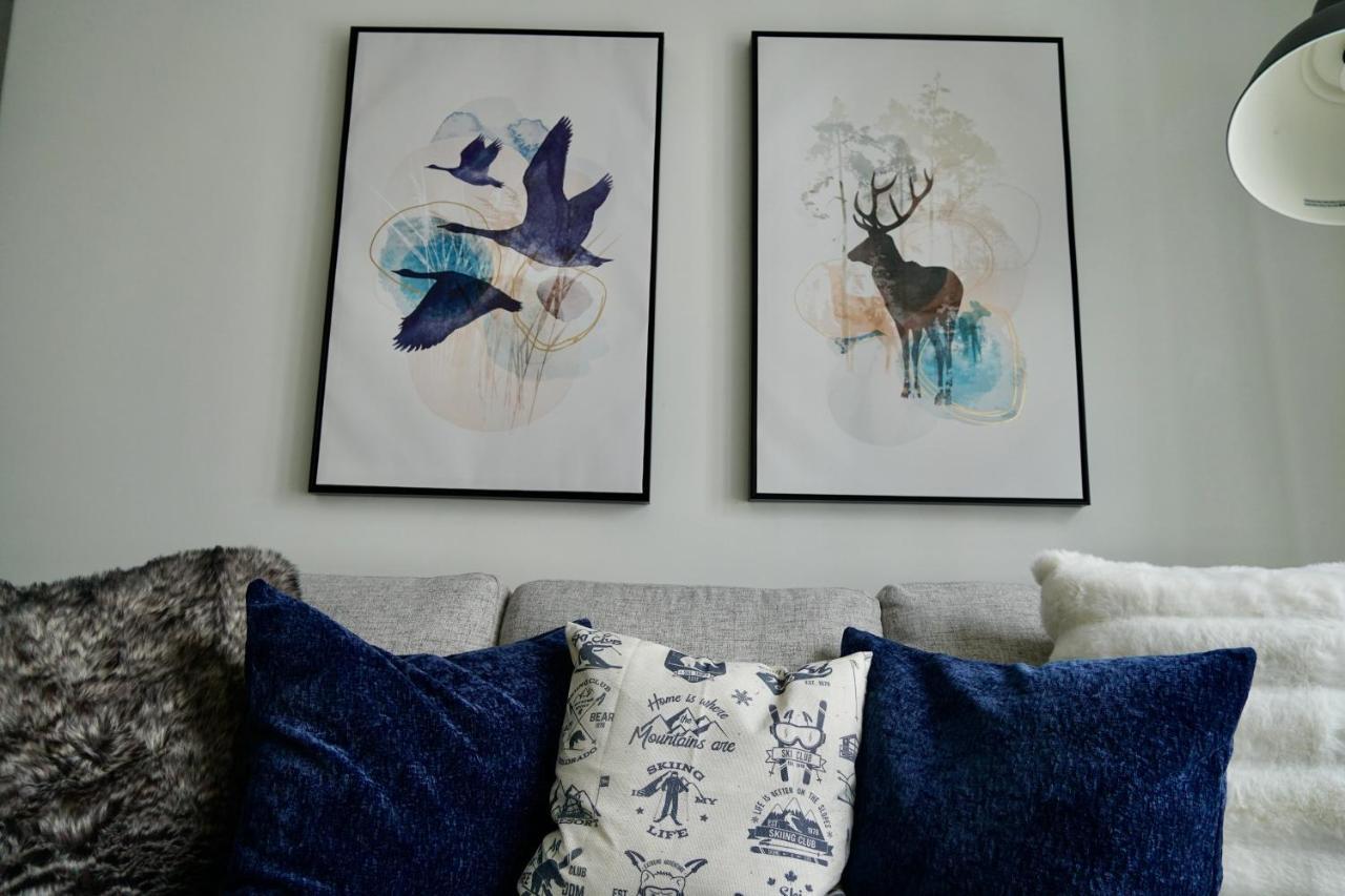 Le Retro Chic A Mont-Tremblant Apartment Bagian luar foto